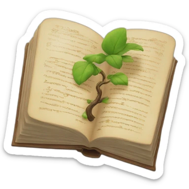 Livre de fée sticker