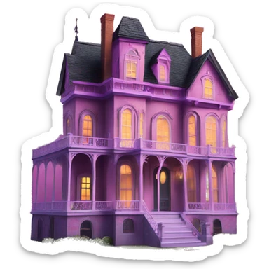 Barbie’s 5 story tall haunted dream mansion  sticker