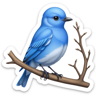 Mountain Bluebird sticker