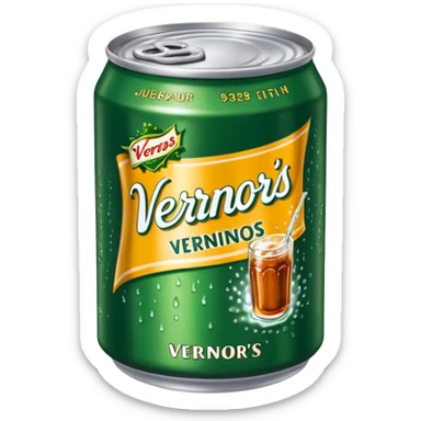 Vernors can sticker