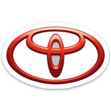 Toyota logo sticker