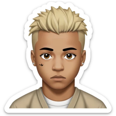 Xxxtentacion rapper, mugshot photo sticker