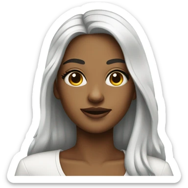 a cool, rich, savage girl sticker