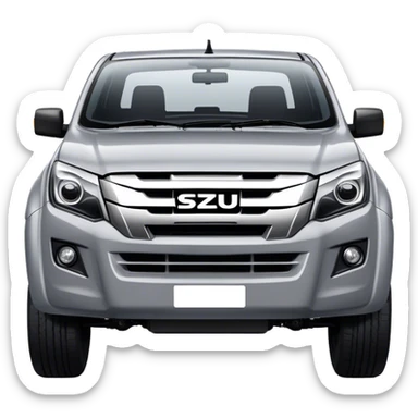 Isuzu D-MAX - Isuzu (Model Year: 2024) (Iconic colour: Grey) sticker