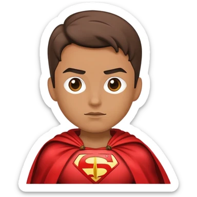 Papa en super héros  sticker