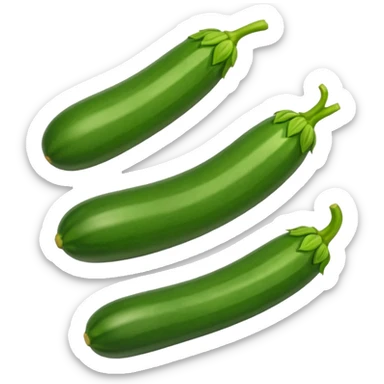  zucchini sticker