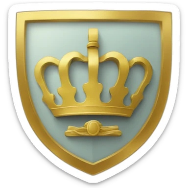 money-sign-coat-of-arms sticker