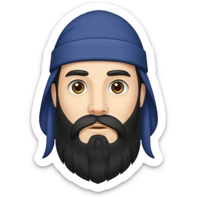 mgo merlin con barna negra sticker