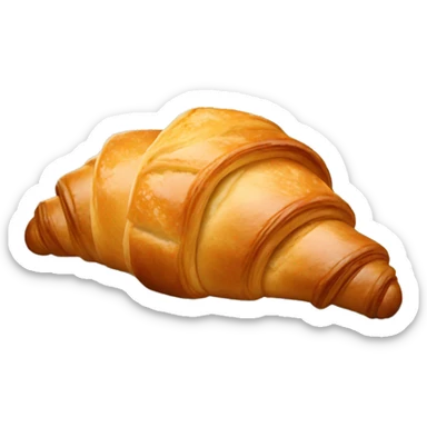 Croissant sticker