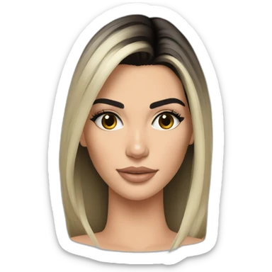 Kendall Jenner sticker