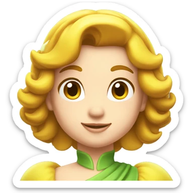 Princesse Daisy from mario kart sticker