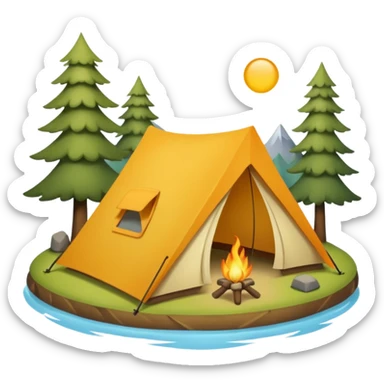 camping🏕️ sticker