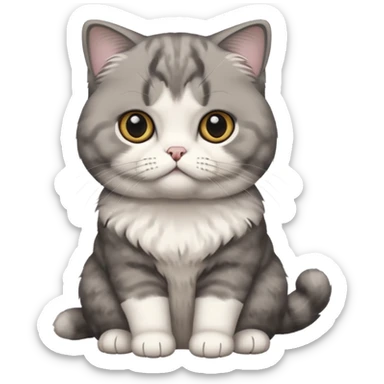 Scottish fold sticker