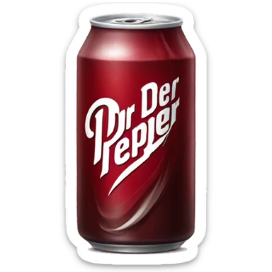 dr pepper soda sticker