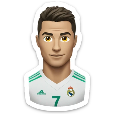 Cristiano ronaldo champions sticker