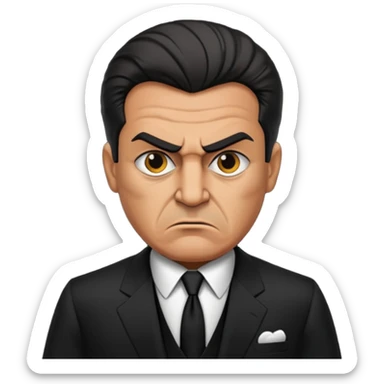 mafia leader angry sticker