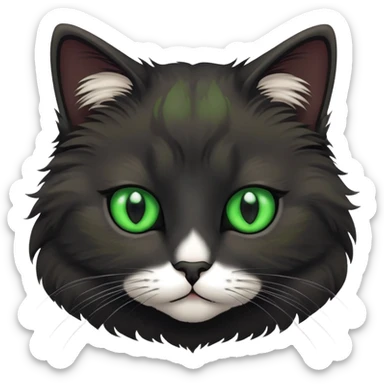 What of fuck cat sticker