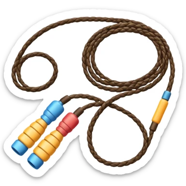Jump rope sticker