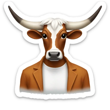 Longhorn sticker