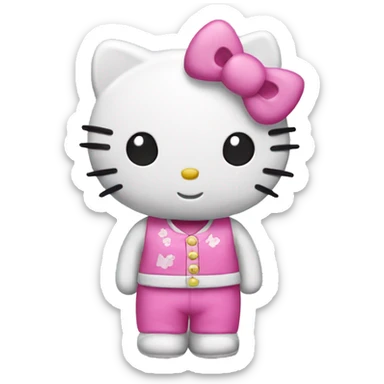 hello kitty  sticker