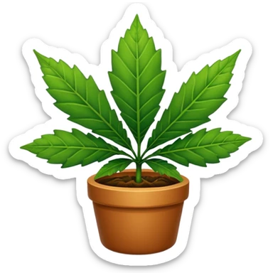 Pot Leaf sticker
