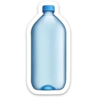 bottle of water sticker