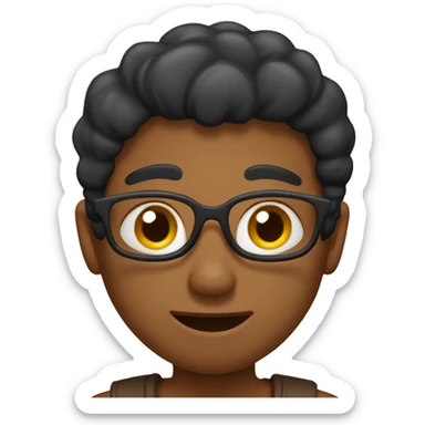 brown astetic sticker