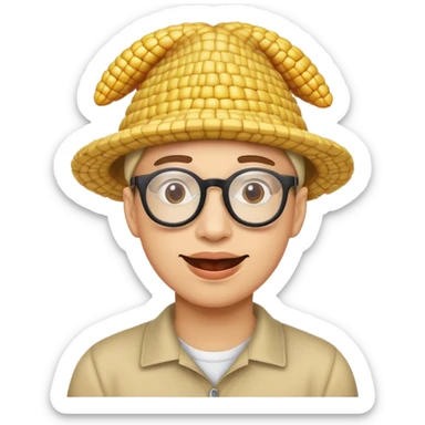 Cornball sticker