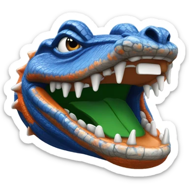 florida gators mascot sticker