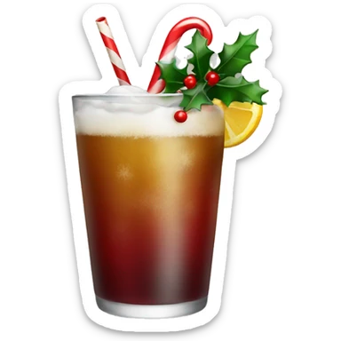 Christmas drink  sticker
