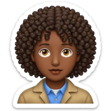 Persona crespa sticker