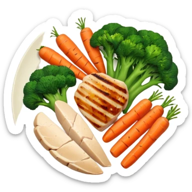 healthy food sticker