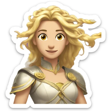 Tangled Kingdom sun sticker