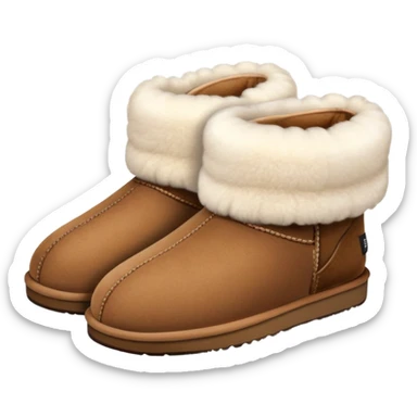 UGG slippers  sticker