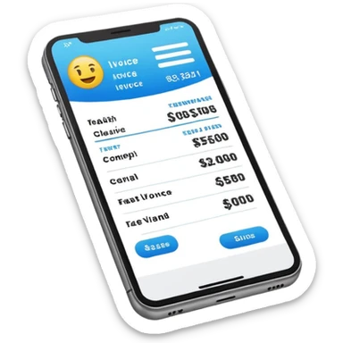 fast invoice generator sticker