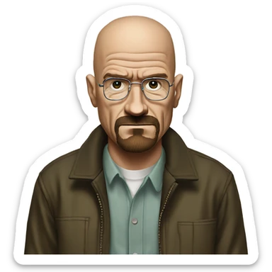Create all the characters from breaking bad tv show  sticker