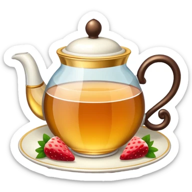 english afternoon tea sticker