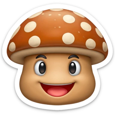 goomba mushroom sticker