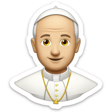 ondrej bartos from Credo ventures as a pope sticker