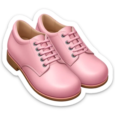 babypink shoes sticker