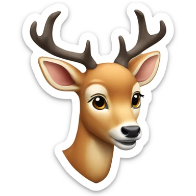 Deer’s  sticker