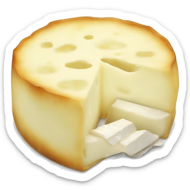 brie cheese sticker