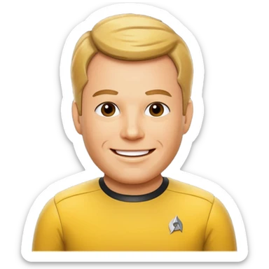 Captain Kirk sticker
