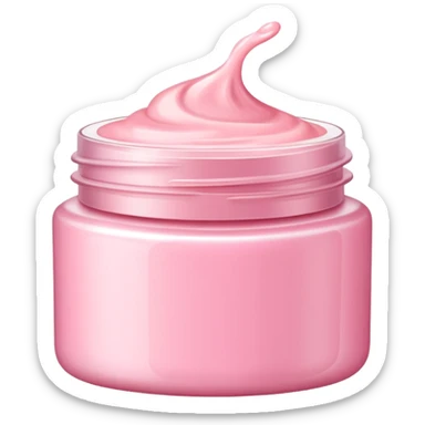 Pink moisturiser  sticker