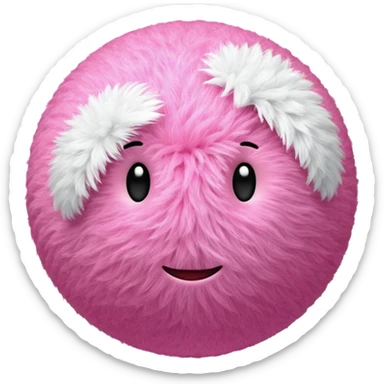 padel light pink sticker