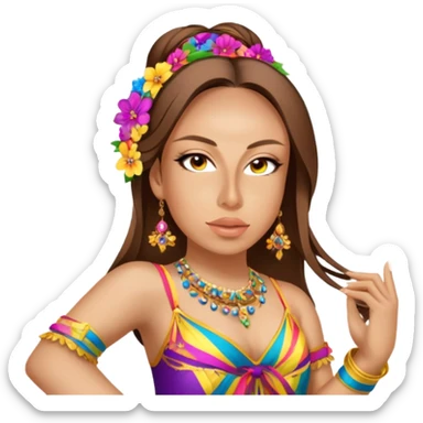 Traditional Dancer sticker