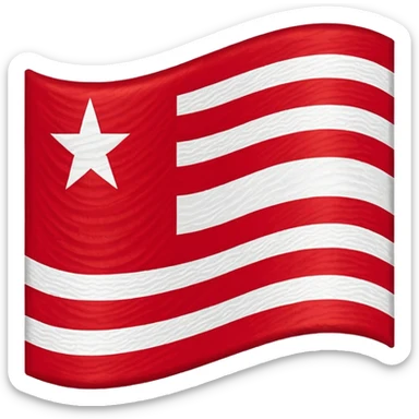 Bandera del América de cali  Colombia sticker