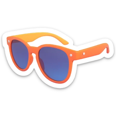 fashionable sunglasses sticker