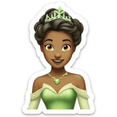 princess tiana sticker