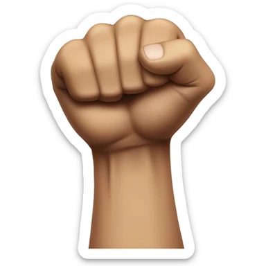 flexing arm ( achievement )  sticker